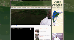 Desktop Screenshot of chefcreole.com